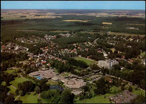 Ansichtskarte Bad Bevensen Luftbild Gesamtansicht vom Flugzeug aus 1986
