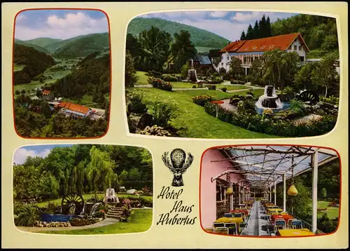 Mayen Umland-Ansicht Hotel HAUS HUBERTUS Bes. Hackenbruch Riedener Mühle 1973