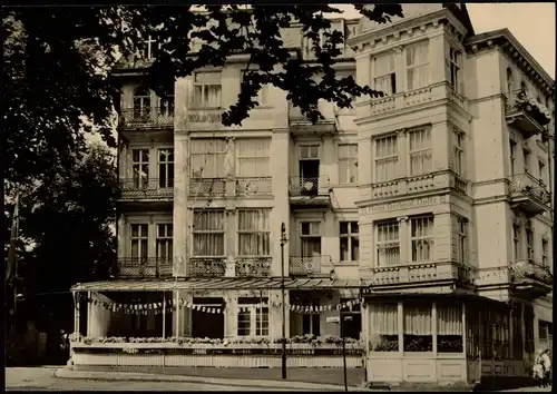 Ansichtskarte Heringsdorf Usedom FDGB Erholungsheim Gerhard Opitz 1964