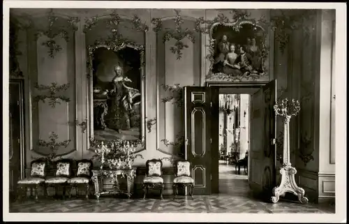 Ansichtskarte Rudolstadt Schloss Heidecksburg - Festsaal 1932
