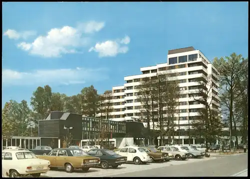 Ansichtskarte Bad Bevensen Kurklinik Diana - VW Käfer Autos 1975