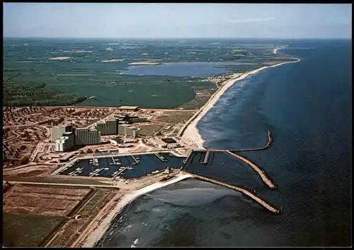 Damp-Amt Schlei-Ostsee Resort Ostseebad Damp 2000 Luftbild sud großer Höhe 1992