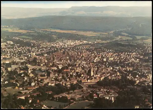 Ansichtskarte Nürtingen Luftbild 1980