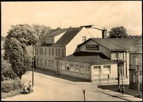 Ansichtskarte Letzlingen-Gardelegen DDR AK mit der Bezirks-Konsumschule 1965