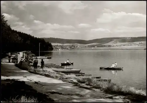 Ansichtskarte Hohenfelden Stausee Hohenfelden Bootsplatz 1972