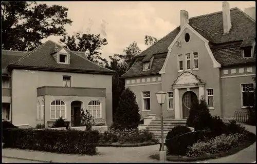 Ansichtskarte Lindau (Anhalt)-Zerbst FDGB Diät-Sanatorium 1960