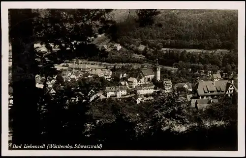 Ansichtskarte Bad Liebenzell Totalansicht 1940