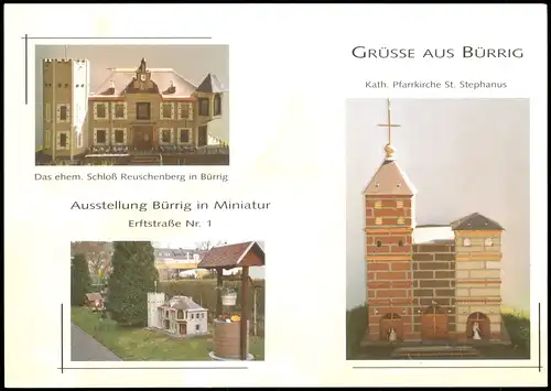 Ansichtskarte Bürrig-Leverkusen Miniatur-Ausstellung 3 Bild 2003