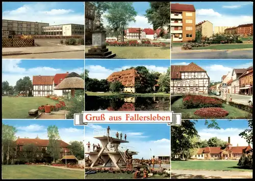 Fallersleben-Wolfsburg Neubauten, Fachwerkhäuser - Mehrbild 1984