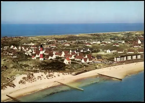 Ansichtskarte Hörnum (Sylt) Hörnem (Hørnum) Luftbild Sylt 1978
