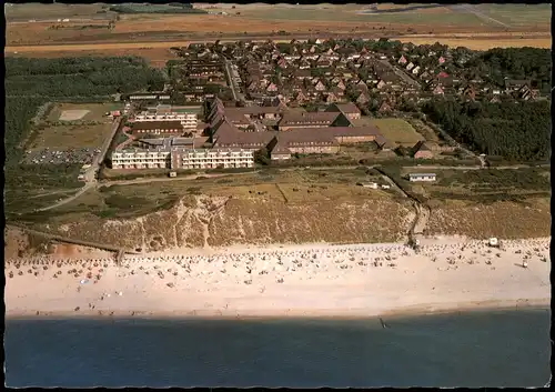 Westerland-Sylt Nordseeklinik und Sanatorium der AWO-Luftaufnahme Luftbild 1979