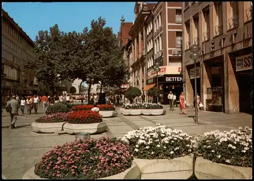 Ansichtskarte München Neuhauserstraße - Geschäfte 1980