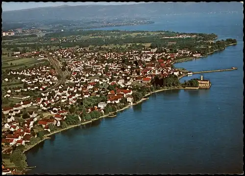 Ansichtskarte Langenargen am Bodensee Luftbild 1978