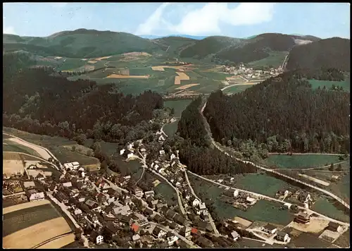 Schwalefeld-Willingen (Upland) Luftbild Schwalefeld Waldeck 1977