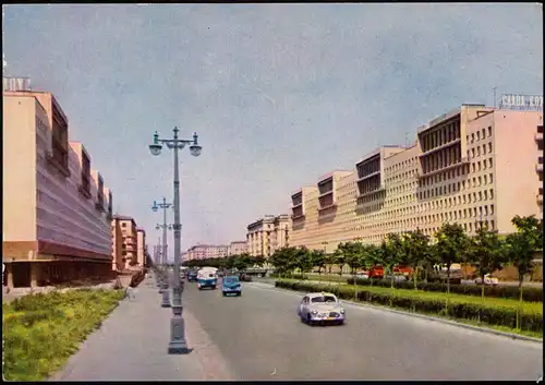 Sankt Petersburg Leningrad Санкт-Петербург  Московский проспект Moskovsky Prospekt 1965