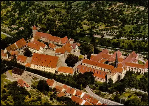 Maulbronn Luftbild ehemaliges Zisterzienserkloster (erbaut 1147) 1970