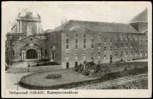 Ansichtskarte Heilbad Heiligenstadt Redemptoristenkloster 1952  gel. Köpfe