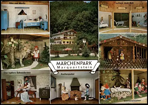 Niedernfels-Marquartstein Café-Restaurant Jägerwinkel im MärchenPark MB 1980