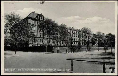 Äußere Neustadt-Dresden Westflügel der ehem. Grenadierkaserne 100 1935