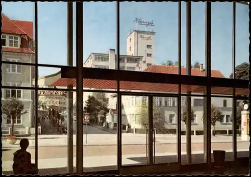 Villingen-Villingen-Schwenningen Uhrenstadt - Blick vom Bahnhof 1962