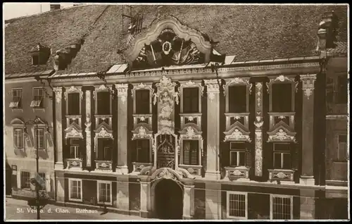 Sankt Veit an der Glan Št. Vid ob Glini Rathaus (Town Hall Building) 1930/1929