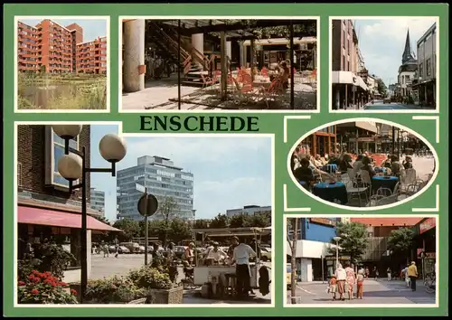 Postkaart Enschede Enschede (Eanske) Mehrbildkarte Ortsansichten 1975