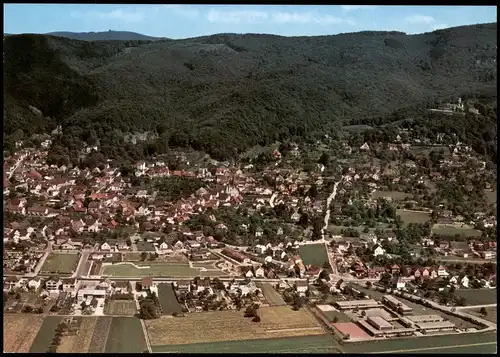 Alsbach (Bergstraße) Luftbild Gesamtansicht v. Flugzeug aus 1970