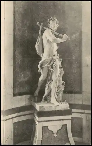 Ansichtskarte Kassel Cassel Marmorbad, Ein Faun 1908