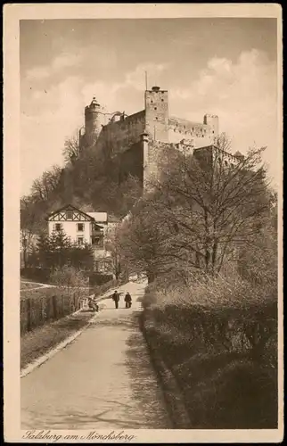 Ansichtskarte Salzburg Mönchsberg 1938