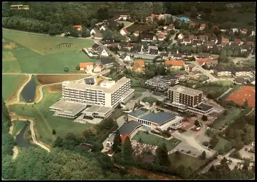 Ansichtskarte Bad Iburg Luftbild Flugzeugaufnahme 1986