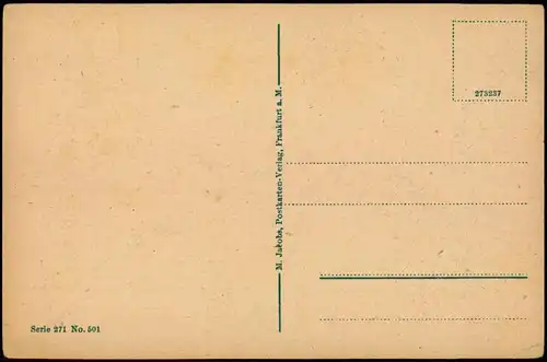 Ansichtskarte Frankfurt am Main Aufgang zum Kaisersaal 1920