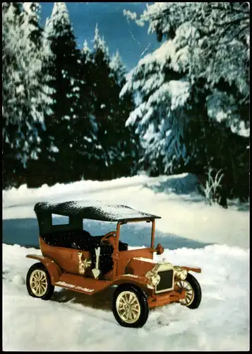 Ansichtskarte  Verkehr/KFZ: Auto Ford Modell T Baujahr 1911 1970