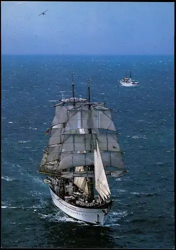Schiffe Schifffahrt Segelschiff Segelschulschiff "Gorch Fock" 1970