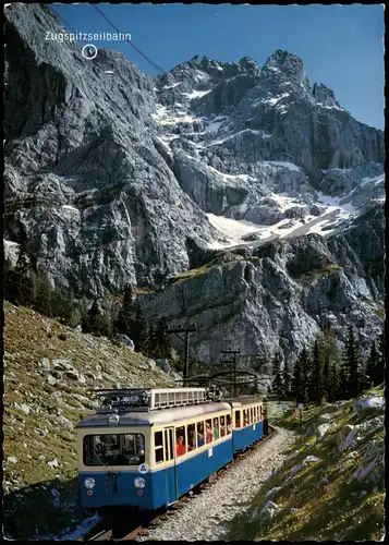 Ansichtskarte Garmisch-Partenkirchen Bayrische Zugspitzbahn (Schwebebahn) 1979