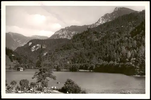 Ansichtskarte Bad Reichenhall Umland-Ansicht Blick auf den Thumsee 1950