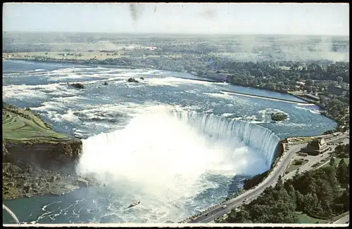 Niagara Falls (Ontario) CANADIAN HORSESHOE FALLS Ontario, Canada 1977