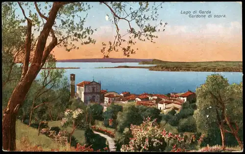 Gardone Riviera Hildebrandsburg Lago di Garda Gardone di sopra, Gardasee 1929