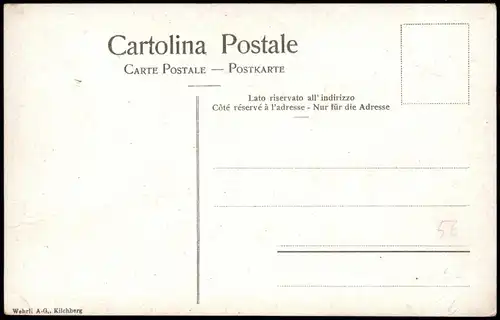 Ansichtskarte Lugano Quai, Einheimische mit kleinen Booten 1910