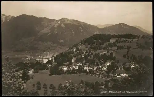 Ansichtskarte Morschach Stadt, Vierwaldstättersee - Fotokarte 1926