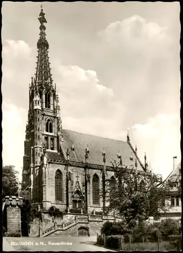 Ansichtskarte Esslingen Kirche Frauenkirche 1960