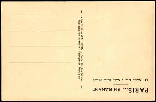 CPA Paris Kathedrale Notre-Dame de Paris 1928