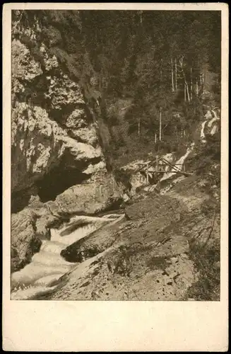 Ansichtskarte Schneizlreuth Mauthäusl Restaurant bei Reichenhall 1928