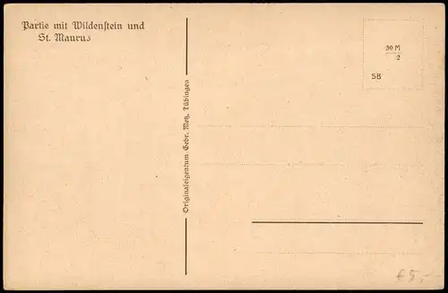 Ansichtskarte Wildenstein-Fichtenau St. Mauras 1928