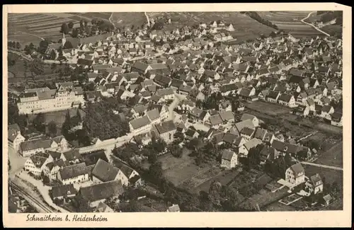 Schnaitheim-Heidenheim an der Brenz Luftbild - Fliegeraufnahme 1929