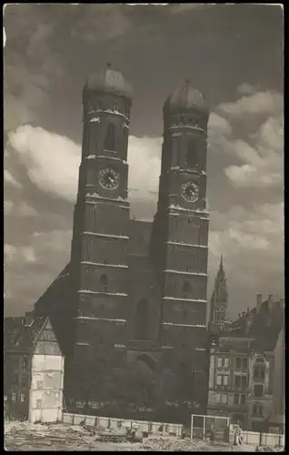 Ansichtskarte München Frauenkirche Echtfoto-AK 1911