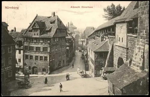 Ansichtskarte Nürnberg Albrecht-Dürer-Haus 1910