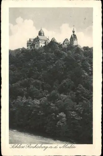 Ansichtskarte Rochsburg-Lunzenau Schloss Rochsburg (Mulde) 1943