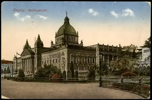 Ansichtskarte Leipzig Reichsgerichtsgebäude Reichsgericht 1922