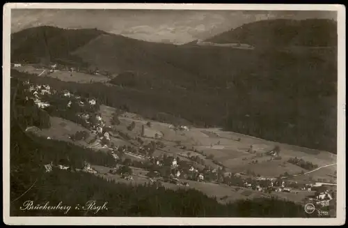 Brückenberg-Krummhübel Karpacz Górny Karpacz Panorama-Ansicht Fernblick    1938