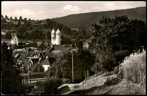 Ansichtskarte Bad Gandersheim Panorama-Ansicht Blick nach der Schanze 1960